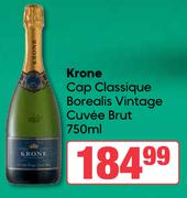 Krone Cap Classique Borealis Vintage Cuvee Brut-750ml