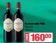 Durbanville Hills Merlot-For 2 x 750ml