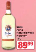 Saint Anna Natural Sweet Magnum-1.5L