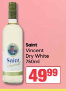 Saint Vincent Dry White-750ml