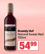 Drostdy Hof Natural Sweet Red-750ml