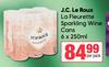 J.C.Le Roux La Fleurette Sparkling Wine Cans-6 x 250ml Per Pack
