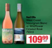 Neil Ellis West Coast Sauvignon Blanc Or Wild Flower Cinsaut Rose-750ml Each