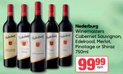 Nederburg Winemasrters Cabernet Sauvignon, Edelrood, Merlot, Pinotage Or Shiraz-750ml Each