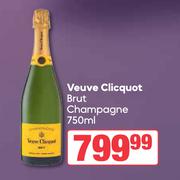 Veuve Clicquot Brut Champagne-750ml