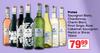 Protea Sauvignon Blanc,Chardonnay,Chenin Blanc,Pinot Grigio,Rose,Cabernet Sauvignon,Merlot-750ml Eac