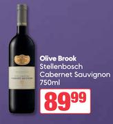 Olive Brook Stellenbosch Cabernet Sauvignon-750ml