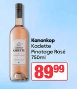 Kanonkop Kadette Pinotage Rose-750ml