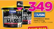 USN Hyperbolic Mass Vanilla-4Kg