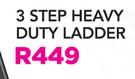 Home Quip 3 Step Heavy Duty Ladder