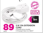 Simple Choice 5m 10A Extension Cord-Each