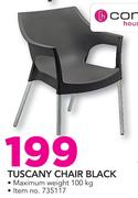 Contour Tuscany Chair Black
