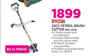 Ryobi 32cc Petrol Brush Cutter RBC-320E
