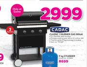 Cadac Classic 3 Burner Gas Braai