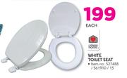 Always Home White Toilet Seat-Each