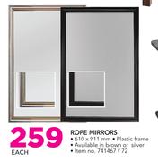 Rope Mirrors-Each