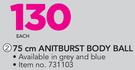 Everlast 55cm Antiburst Body Ball