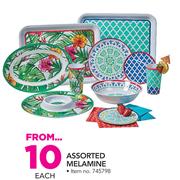 Assorted Melamine-Each