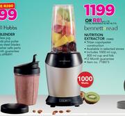 Bennett Read Nutrition Extractor