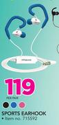 Polaroid Sports Earhook-Per Pair