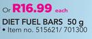 USN Diet Fuel Bars-50g Each