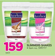 Herbex Slimmers Shakes-Each