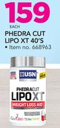 USN Phedra Cut Lipo XT-40's