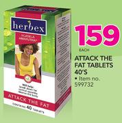 Herbex Attack The Fat Tablets-40's
