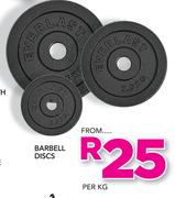 Everlast Barbell Discs-Per kg