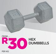Everlast Hex Dumbbells-Per Kg