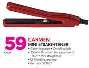 Carmen Mini Straightener