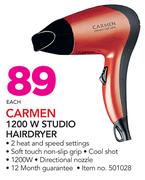 Carmen 1200W Studio Hairdryer
