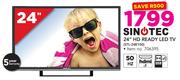 Sinotec 24" HD Ready LED TV STL-24E100