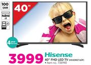 Hisense 40" FHD LED TV HX40M2160F