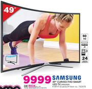 Samsung 49" FHD Curved Smart LED TV 49K6500
