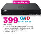 Open View HD Free Digital Satellite TV Decoder