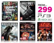 Games For PS3 & Xbox 360-Each