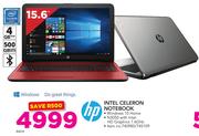 HP Intel Celeron Notebook