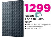 Seagate 2.5" 2TB Hard Drive