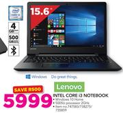 Lenovo Intel Core i3 Notebook