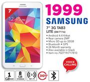 Samsung 7" 3G Tab3 Lite SM-T116
