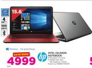 HP Intel Celeron Notebook