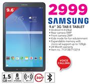 Samsung 9.6" 3G Tab E Tablet