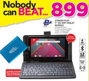 Boost Mobile Striker Play 7" 3G WiFi Tablet Bundle