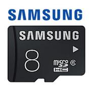Samsung 8GB Micro SD Card-For 3