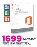Microsoft Office Home Student 2016