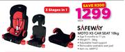 Safeway Moto X5 Car Seat 18kg-Each