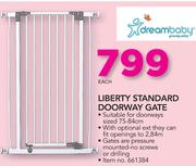 Dreambaby Liberty Standard Doorway Gate