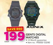 Xonix Gents Digital Watches-Each