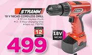 Stramm 18V Nicad Cordless Drill